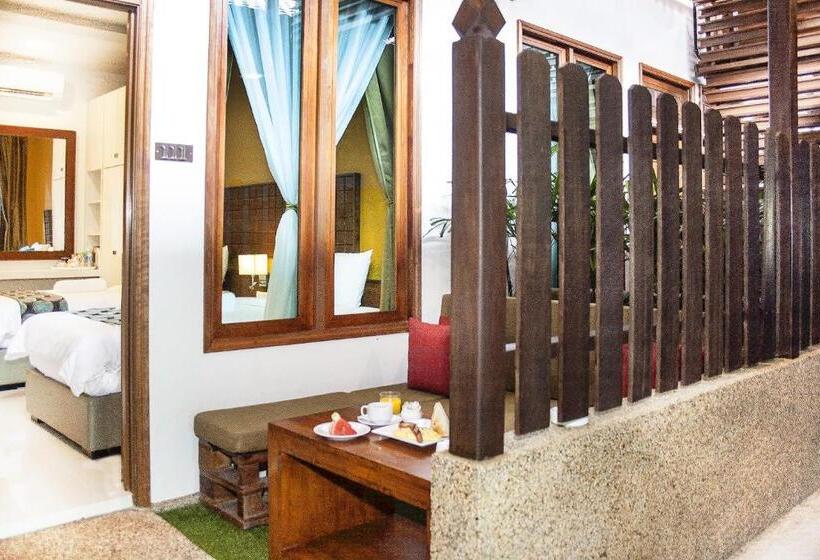 テラス付きデラックスルーム, Palette Telaga Terrace Boutique Resort