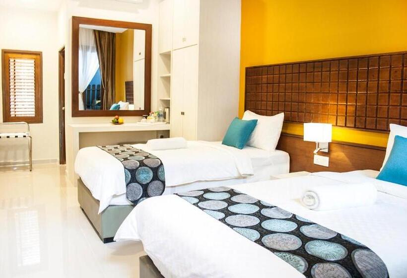 テラス付きデラックスルーム, Palette Telaga Terrace Boutique Resort