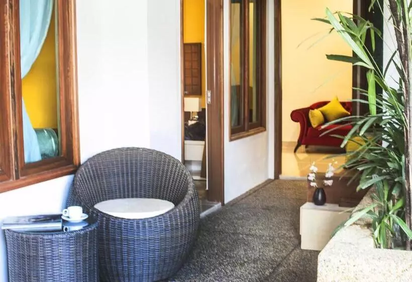 キングサイズベッドのデラックスルーム, Palette Telaga Terrace Boutique Resort