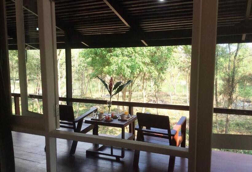 Бунгало Deluxe, Vang Vieng Eco Lodge