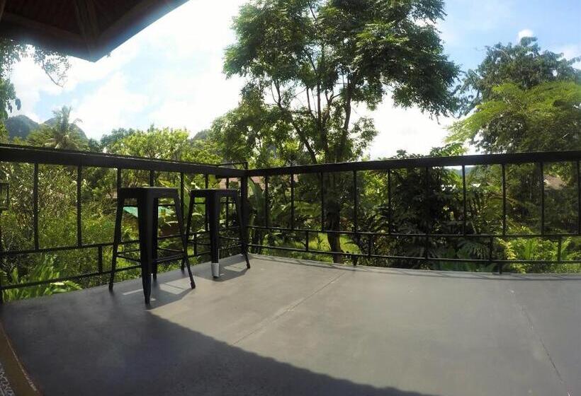 Номер Стандарт Вид на Сад, Khao Sok Morning Mist Resort