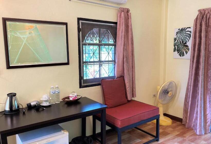 Standard bungalow river view, Khao Sok Morning Mist Resort