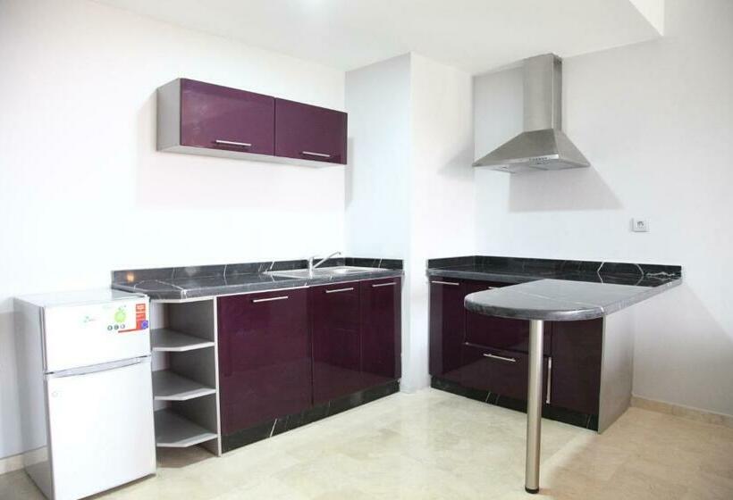 Apartamento 2 Quartos Vista Piscina, Palm Appart Hôtel Marrakech