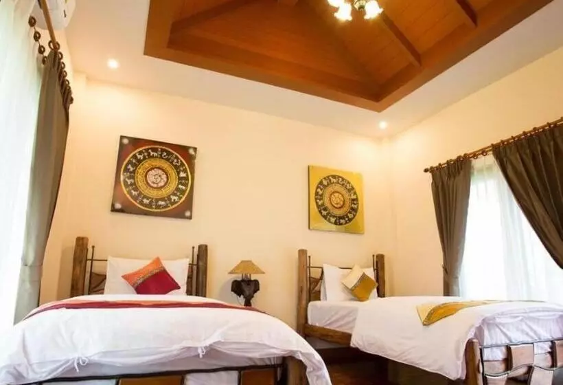 Villa 1 Makuuhuone, Papai Country Lodge Sha