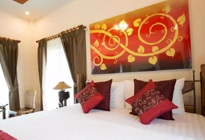 Villa 1 Makuuhuone, Papai Country Lodge Sha
