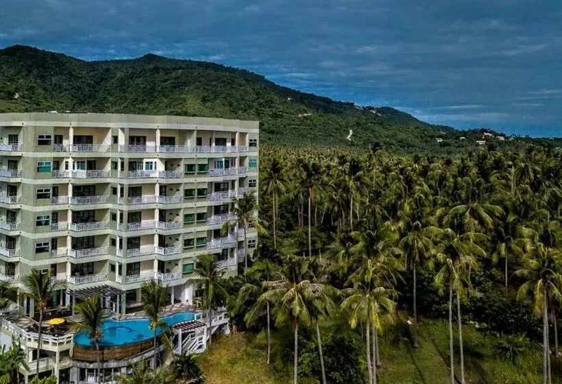 海の見える１ベッドルームアパートメント, Koh Samui Tower