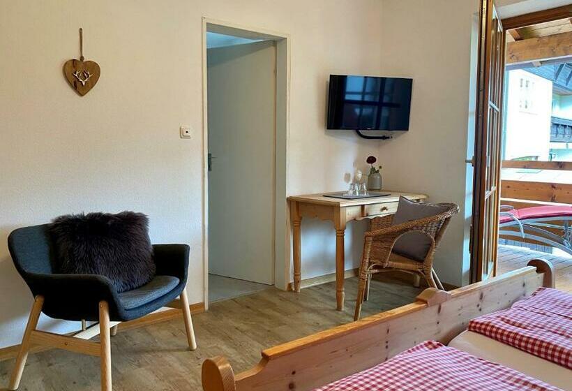 스탠다드 발코니 룸, Gästehaus Alpenhorst