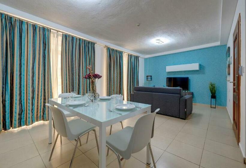 آپارتمان 1 خوابه با بالکن, Sliema Tigne Suites