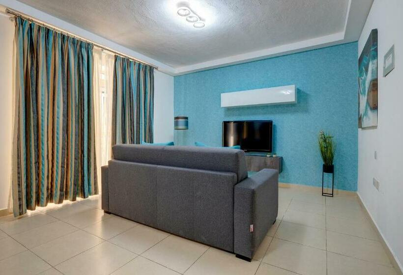 آپارتمان 1 خوابه با بالکن, Sliema Tigne Suites