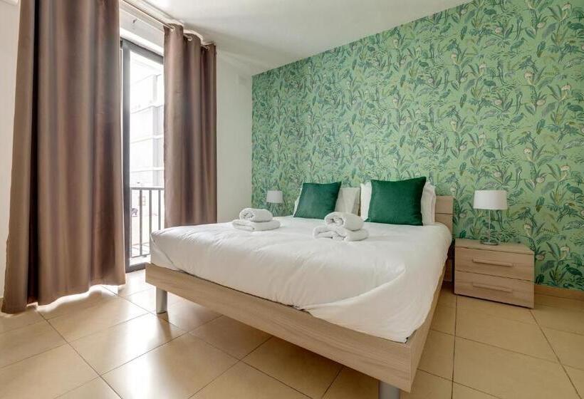 آپارتمان 2 خوابه با بالکن, Sliema Tigne Suites