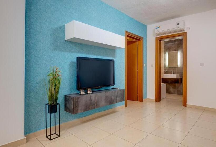 آپارتمان 2 خوابه با بالکن, Sliema Tigne Suites