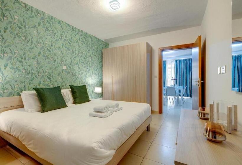 آپارتمان 1 خوابه با بالکن, Sliema Tigne Suites