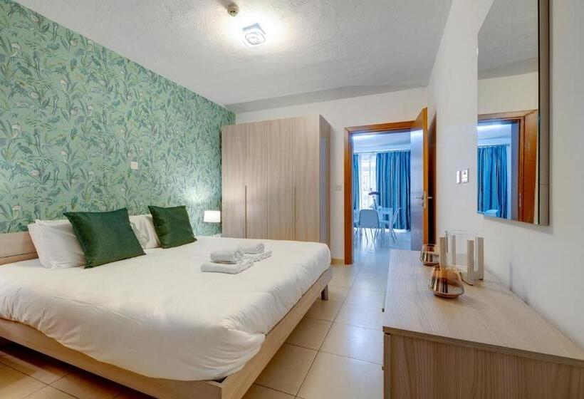 آپارتمان 1 خوابه با بالکن, Sliema Tigne Suites
