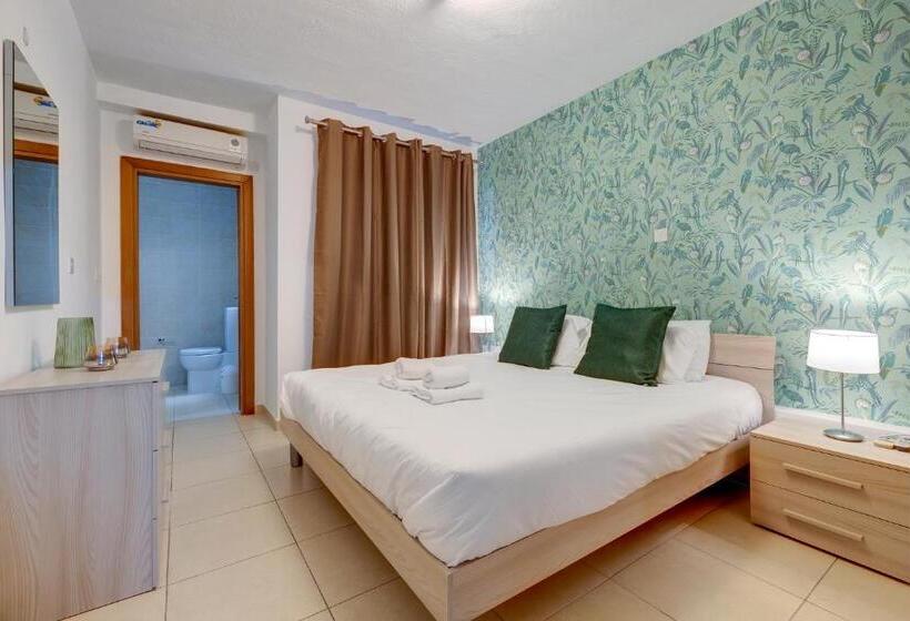 آپارتمان 1 خوابه با بالکن, Sliema Tigne Suites