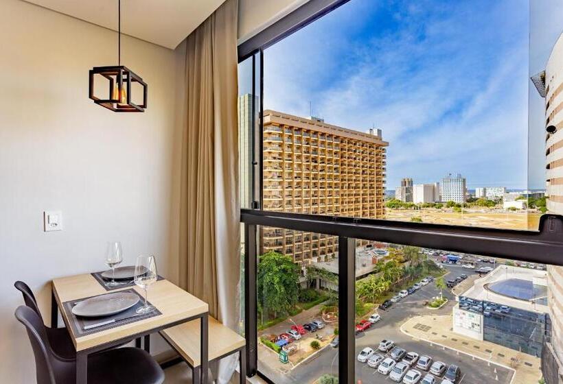 شقة غرفة واحدة, Apart Hotel Centro De Brasília   Garvey Park