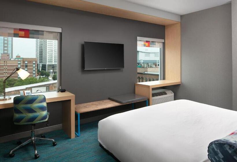 غرفة قياسية سرير كينج, Aloft Louisville Downtown