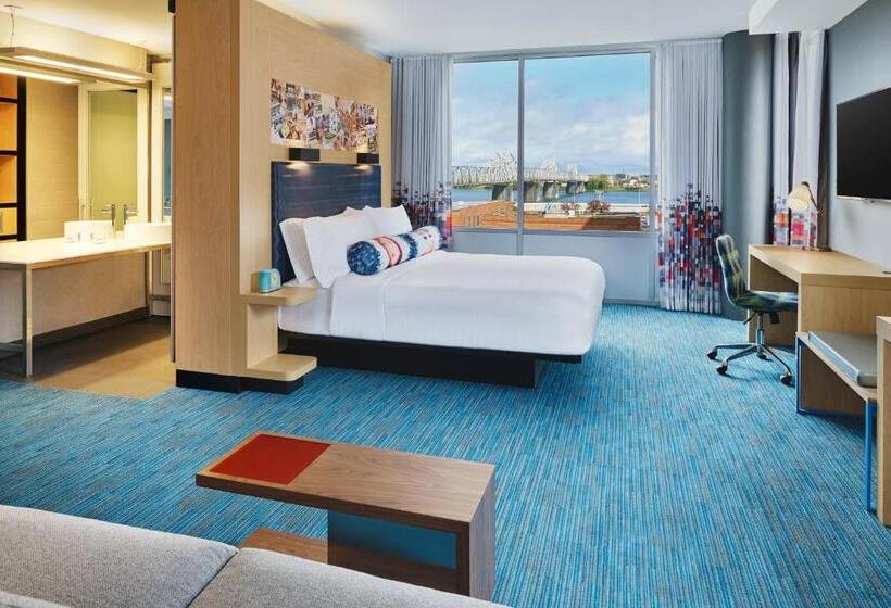 غرفة قياسية سرير كينج, Aloft Louisville Downtown
