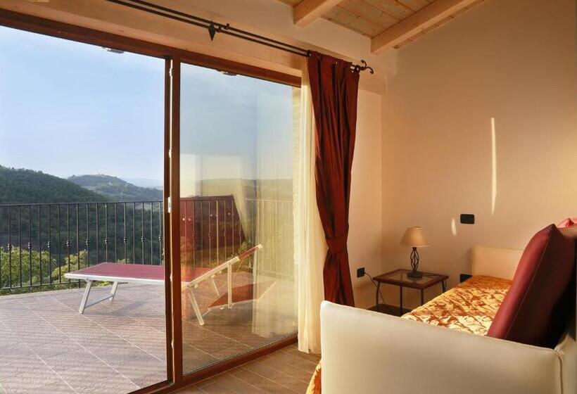 带按摩浴盆的套房, Colleverde Country House & Spa Urbino