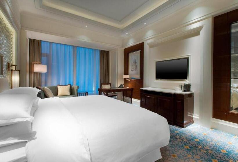Quarto Deluxe Cama King, Sheraton Grand Wuhan Hankou