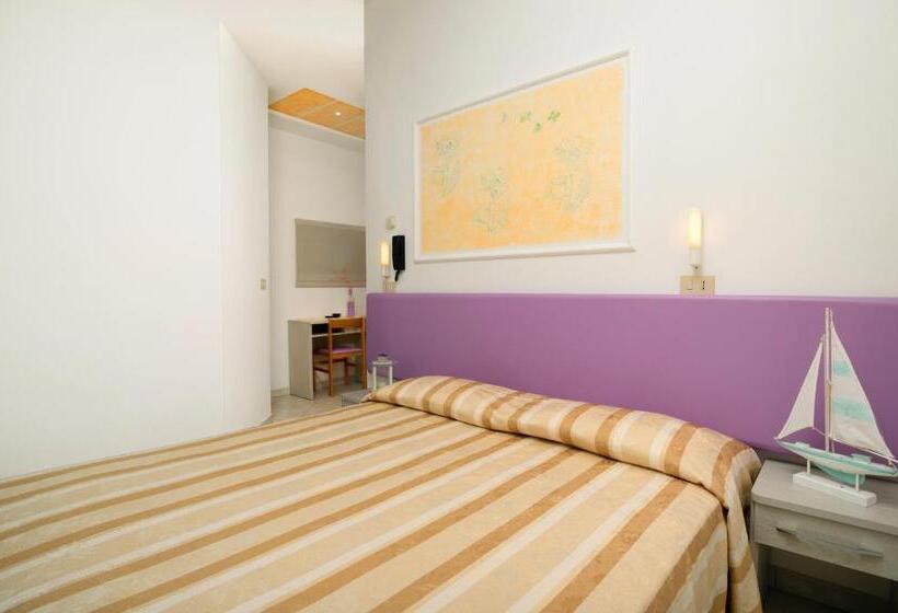 اتاق استاندارد چهارنفره با بالکن, Albergo Eva