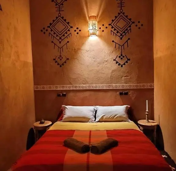 Deluxe-huone Puutarhanäkymä, Kasbah Mashallah