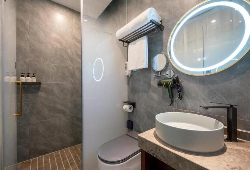 Chambre Standard, Time Traveller Boutique Hotel Near Chengdu Wide Narrow Lane, People S Park, Chengdu Panda Base, 10