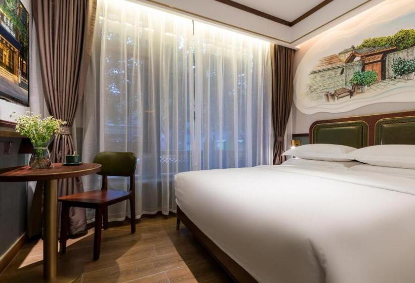 Chambre Standard, Time Traveller Boutique Hotel Near Chengdu Wide Narrow Lane, People S Park, Chengdu Panda Base, 10