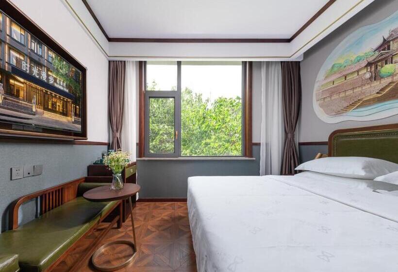 Chambre Supérieure, Time Traveller Boutique Hotel Near Chengdu Wide Narrow Lane, People S Park, Chengdu Panda Base, 10