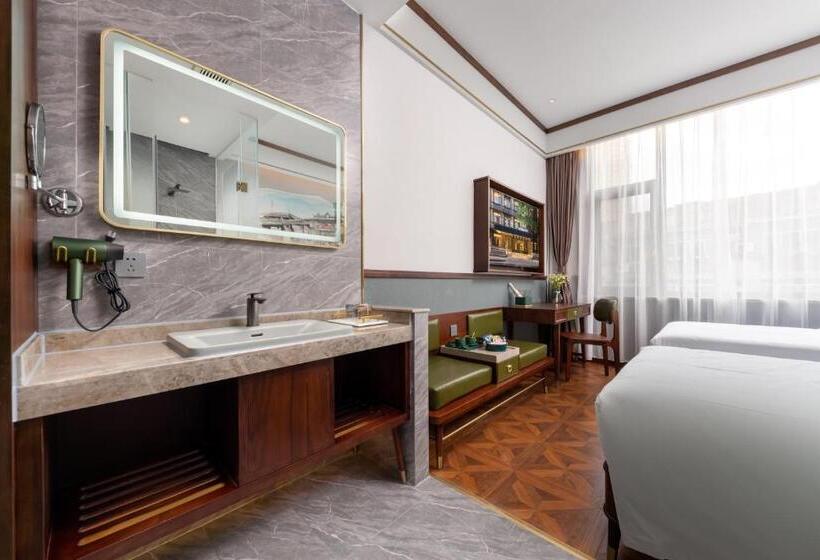 Chambre Supérieure, Time Traveller Boutique Hotel Near Chengdu Wide Narrow Lane, People S Park, Chengdu Panda Base, 10