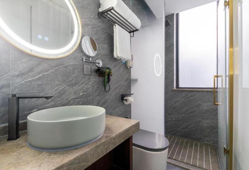 Chambre Standard, Time Traveller Boutique Hotel Near Chengdu Wide Narrow Lane, People S Park, Chengdu Panda Base, 10