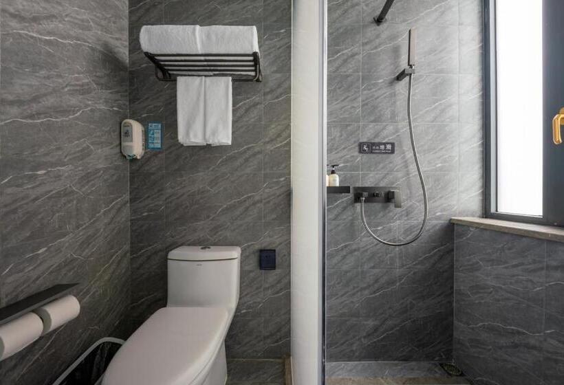 Chambre Familiale, Time Traveller Boutique Hotel Near Chengdu Wide Narrow Lane, People S Park, Chengdu Panda Base, 10