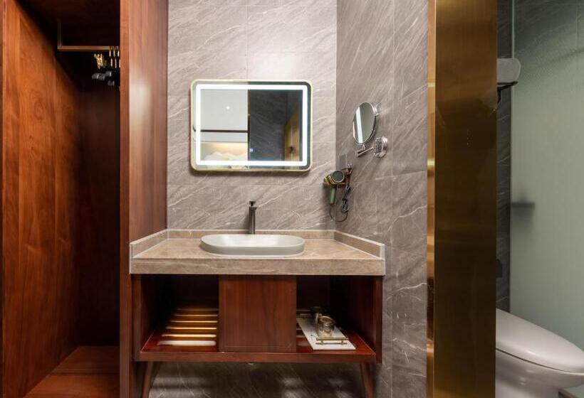 Chambre Familiale, Time Traveller Boutique Hotel Near Chengdu Wide Narrow Lane, People S Park, Chengdu Panda Base, 10