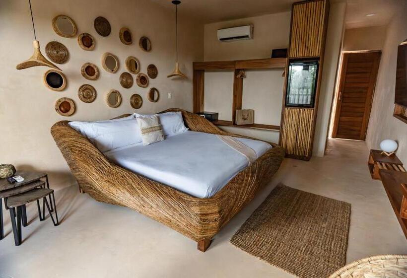 Suite with Terrace, Cervecería Tulum Boutique Hotel & Beer Spa All Inclusive