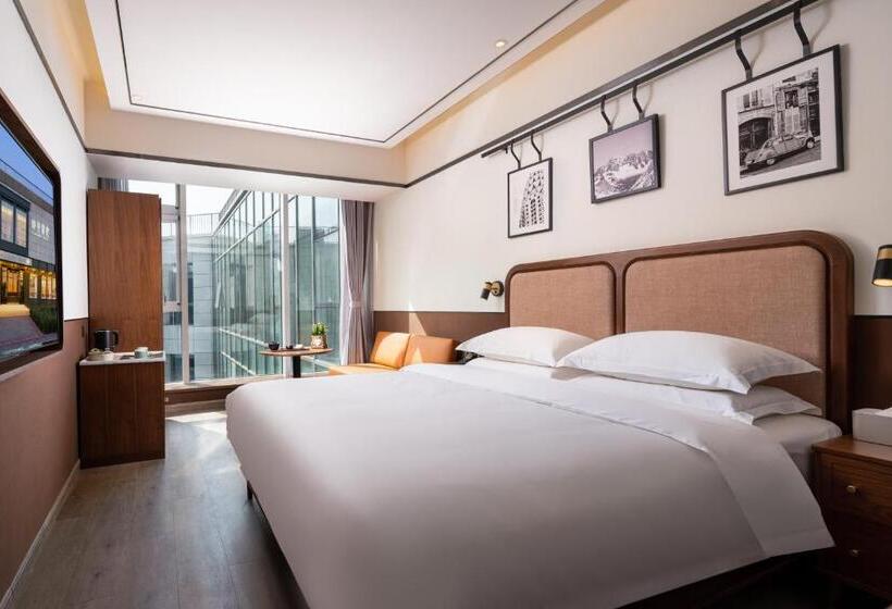 디럭스 룸, A Memory Hotel Hotel In The Garden, Beijing Daxing International Airport, Beijing Aerospace Museum
