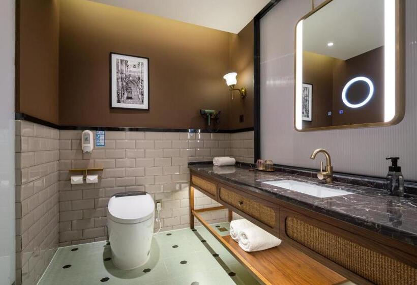 디럭스 룸, A Memory Hotel Hotel In The Garden, Beijing Daxing International Airport, Beijing Aerospace Museum