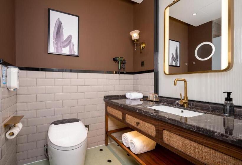 디럭스 룸, A Memory Hotel Hotel In The Garden, Beijing Daxing International Airport, Beijing Aerospace Museum