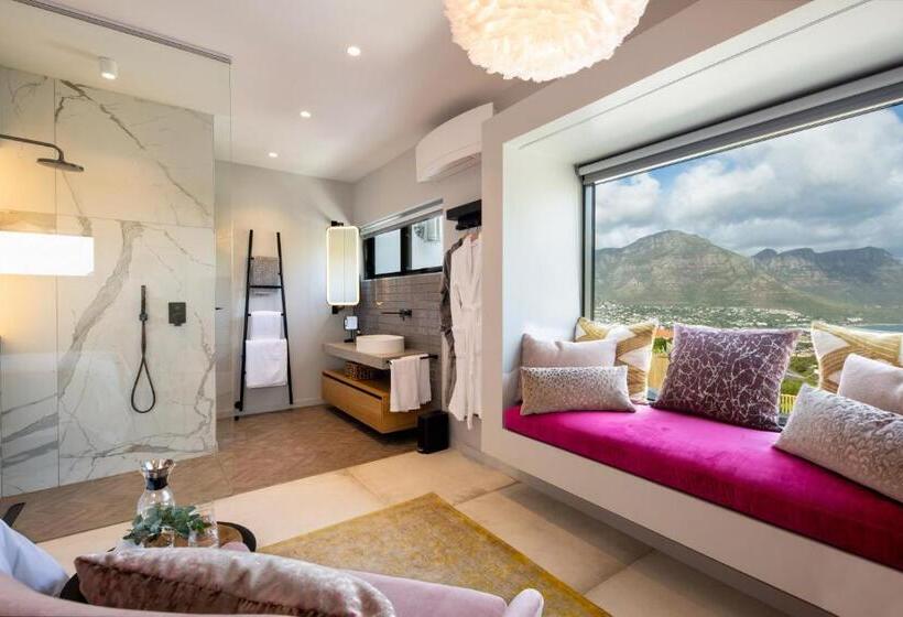 غرفة ديلوكس مطلّة علي البحر, Vyn Guest House Hout Bay