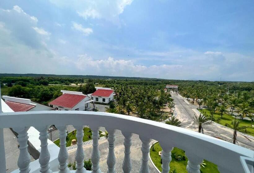 اتاق لوکس با بالکن, Hodota Cam Binh Resort & Spa Lagi Beach