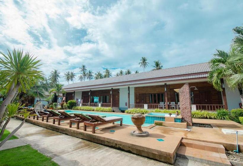 带泳池观景的豪华房, Khum Laanta Resort   Sha Extra Plus