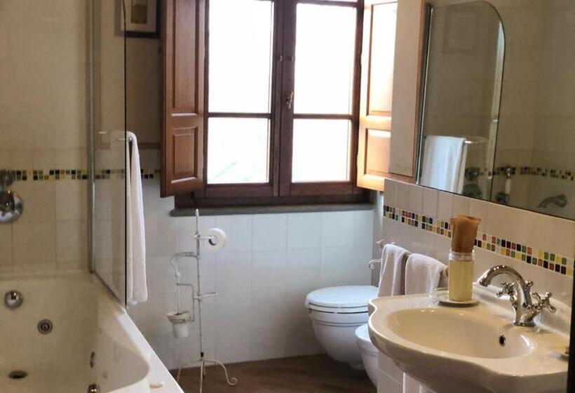 اتاق سوپریور با چشمانداز باغ, La Cantina Relais  Fattoria Il Cipresso