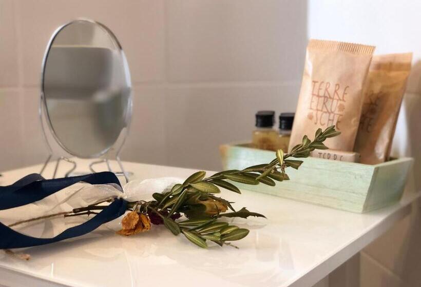 اتاق سوپریور با چشمانداز باغ, La Cantina Relais  Fattoria Il Cipresso