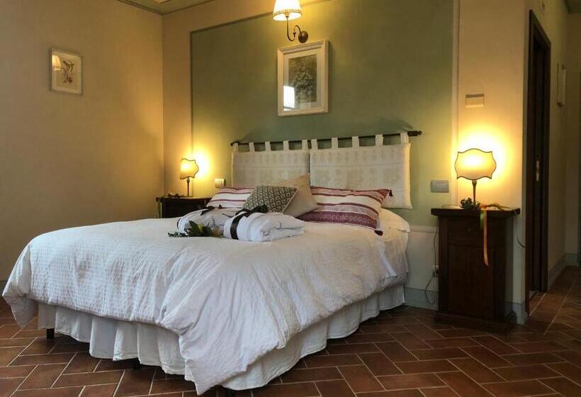 اتاق سوپریور با چشمانداز باغ, La Cantina Relais  Fattoria Il Cipresso