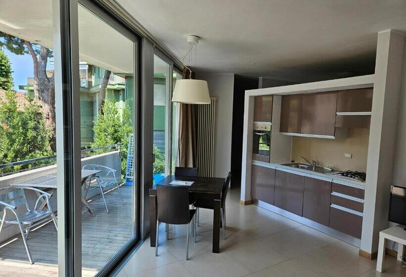 آپارتمان 1 خوابه, Residence Delfina