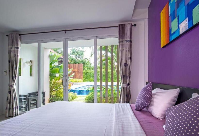 풀장 전망 디럭스 룸, The Fong Krabi Resort