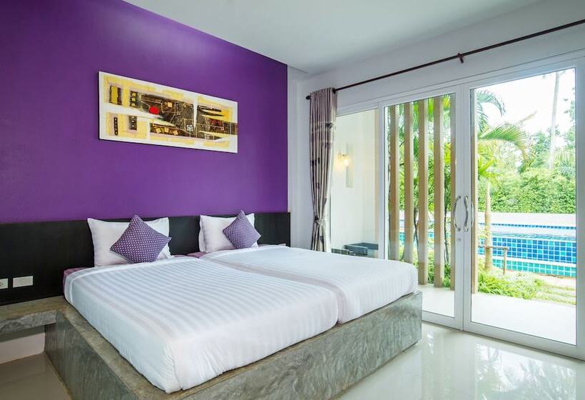 풀장 전망 디럭스 룸, The Fong Krabi Resort