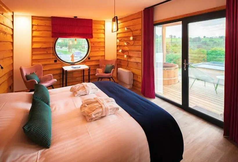 Superior-mökki 1 Makuuhuone, Le Hameau Des Sens