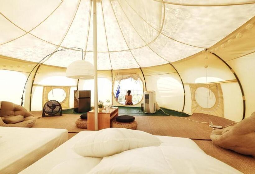 اتاق لوکس با چشمانداز دریا, Nacpan Beach Glamping Managed By H Hospitality Group