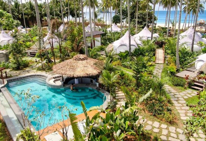 Deluxe Room Mountain View, Nacpan Beach Glamping Managed By H Hospitality Group