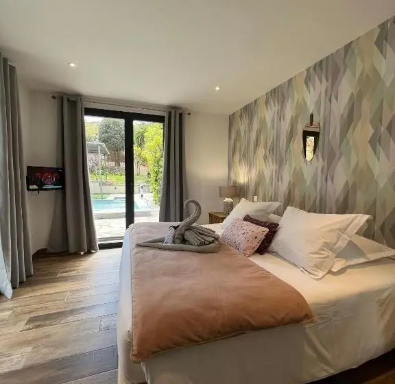 ガーデンビューの１ベッドルームビラ, Hôtel Confidentiel Le Grecale
