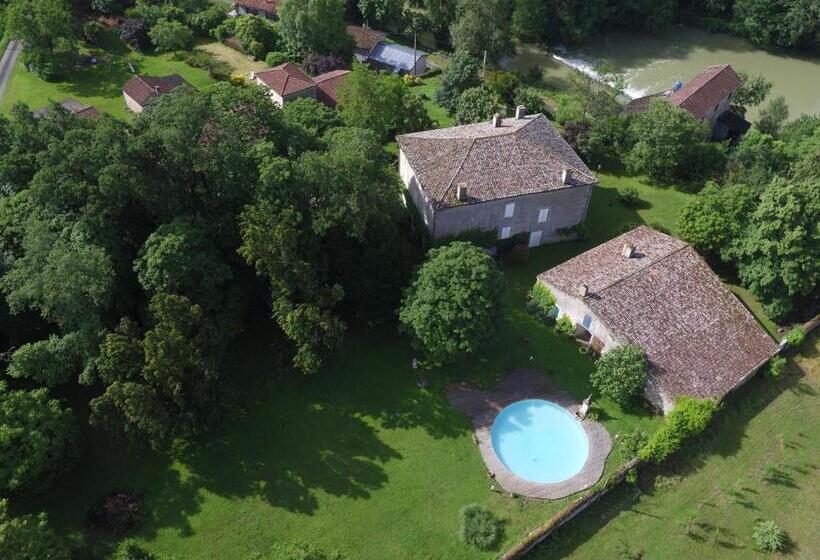 فيلا غرفة نوم واحدة مع مسبح, Maison De Maître Avec Grand Parc Arboré Clos De Murs